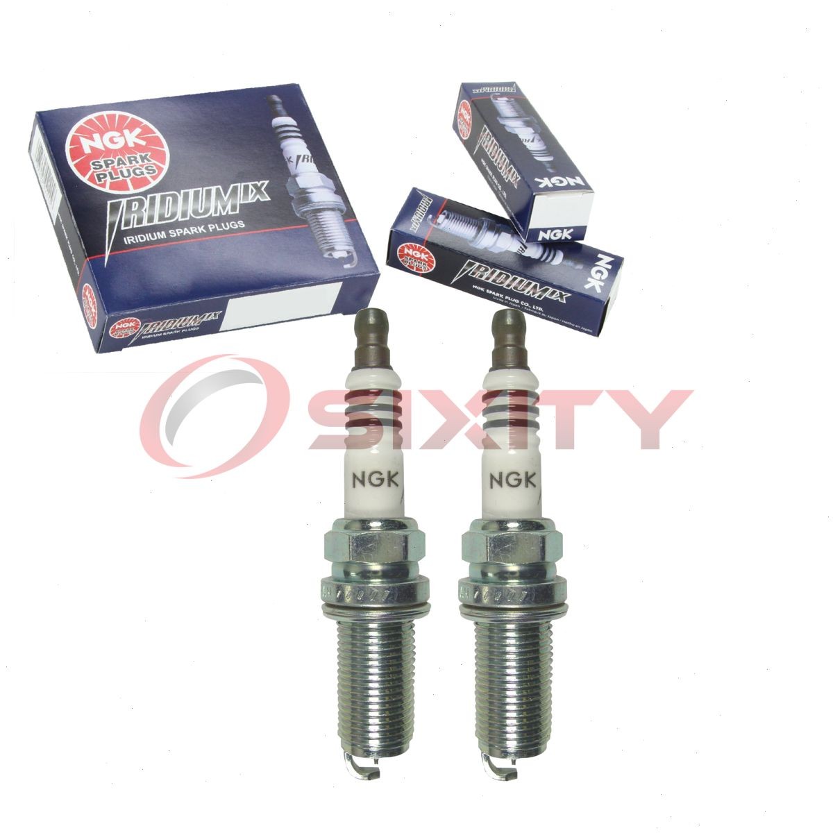 2 pc NGK 4469 LFR5AIX-11 Iridium IX Spark Plugs for XP5325DP2 XP5325 VKH16 zi