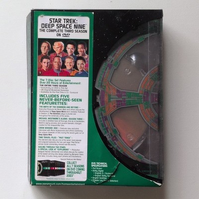 Paramount Star Trek: Deep Space Nine Season 3 DVD Box Set 7-Disc