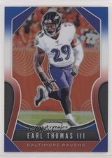 2019 Panini Prizm Red White & Blue Prizm Earl Thomas III #73 z7h