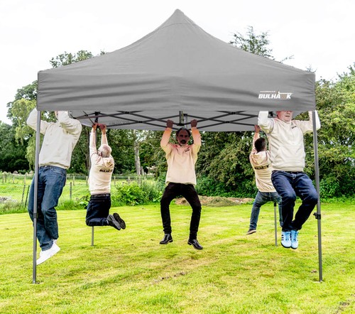 BULHAWK® 3x3m COMMERCIAL GRADE HEAVY DUTY POP UP GAZEBO MARKET STALL MARQUEE - Picture 57 of 82