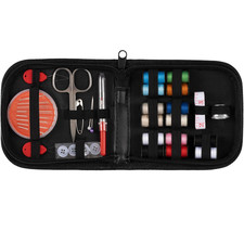 40 Piece Portable Travel Sewing Kit Case Hand Needle and Thread Repair Set DIY