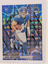 2025 Panini Mosaic Cam Skattebo RC Reactive Blue  Mosaic Rookie #305 NY Giants