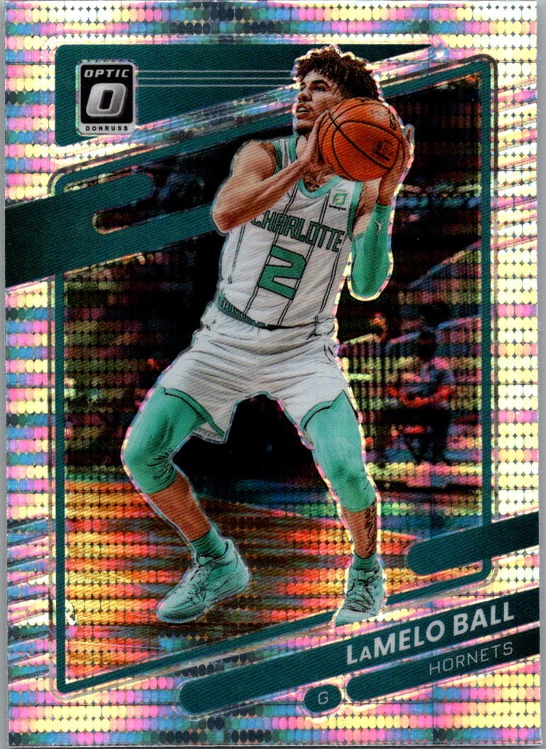 LaMelo Ball #26 Basketball Cards 2021 Panini Donruss Optic trading card — raw and PSA graded price guide