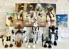 Bionicle Toa Mata & Turaga Elders:  Pairs w/Posters, Manuals & Instructions