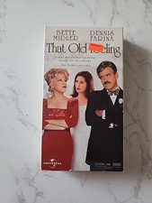 THAT OLD FEELING Bette Midler VHS Tape, COMPLETE/TESTED SEE PHOTOS (VHS69)