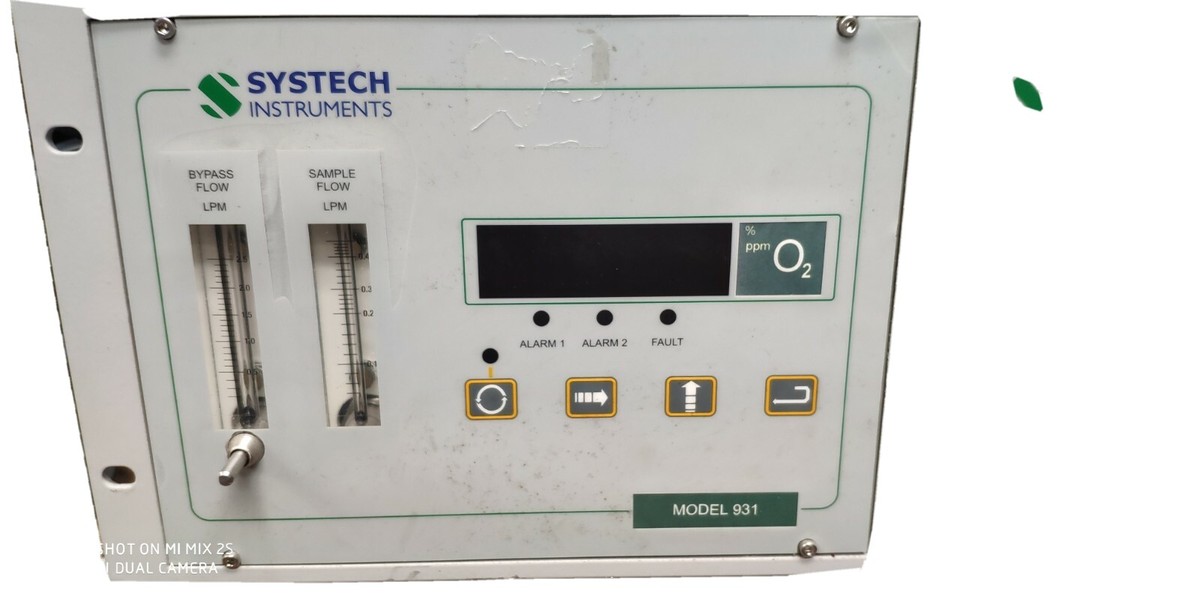 Systech Illinois Model 931 Single Gas Analyzer 900021 | eBay