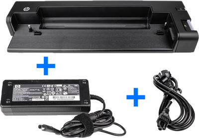 HP Dockingstation HSTNN-I15X + Orig. HP 120W Netzteil+Stromkabel Elitebook 2560p