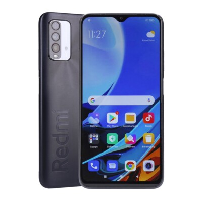 Xiaomi Redmi 9T Dual-SIM 64GB Carbon Gray Android Smartphone Full HD NEU&OVP