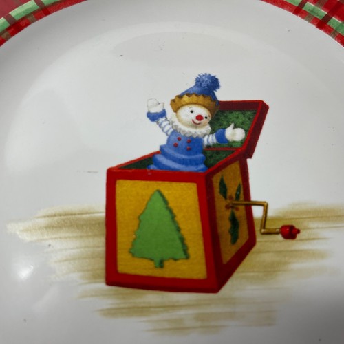 Sakura Christmas Morning Dessert/snack Plates Set Of 4 Karelyn Siegler Stoneware - Picture 20 of 23