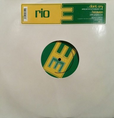 Rio  ''Don't Cry / Heaven'' * 3BLM004 / Andy Jarrod vs. Freeloader + Pablo Gargano