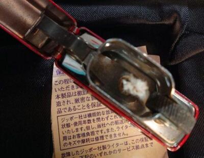 Zippo lighter Kendall motor oil GT-1 made in 2002 unused item