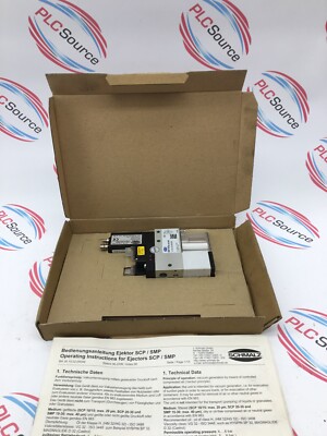 SCHMALZ SCP 15 NO AS RD COMPACT EJECTOR WITH INTEGRATED FUNCTIONS