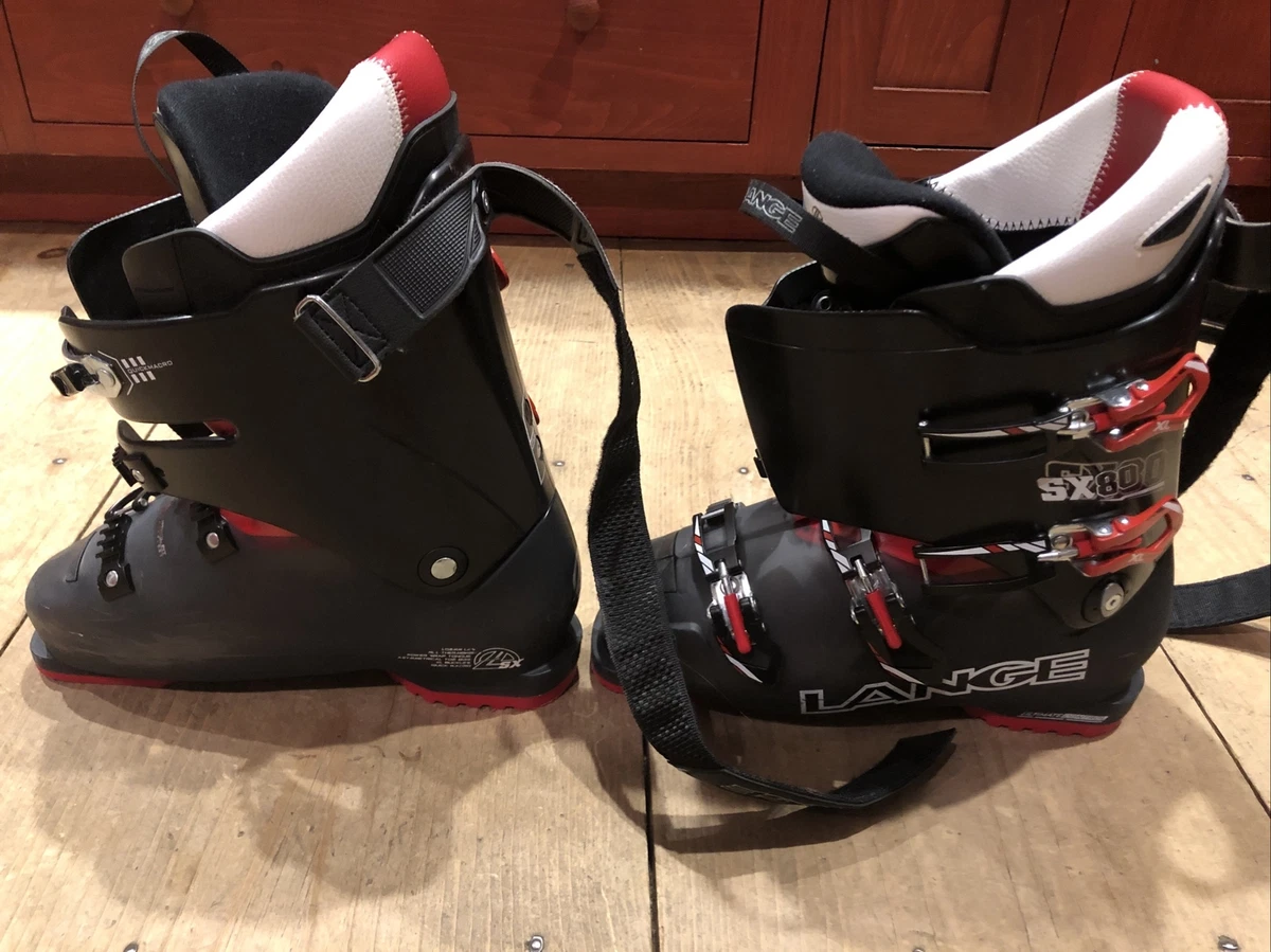 Lange SX Black/Red Ultimate Control Size Men's Ski Boots Used once | eBay