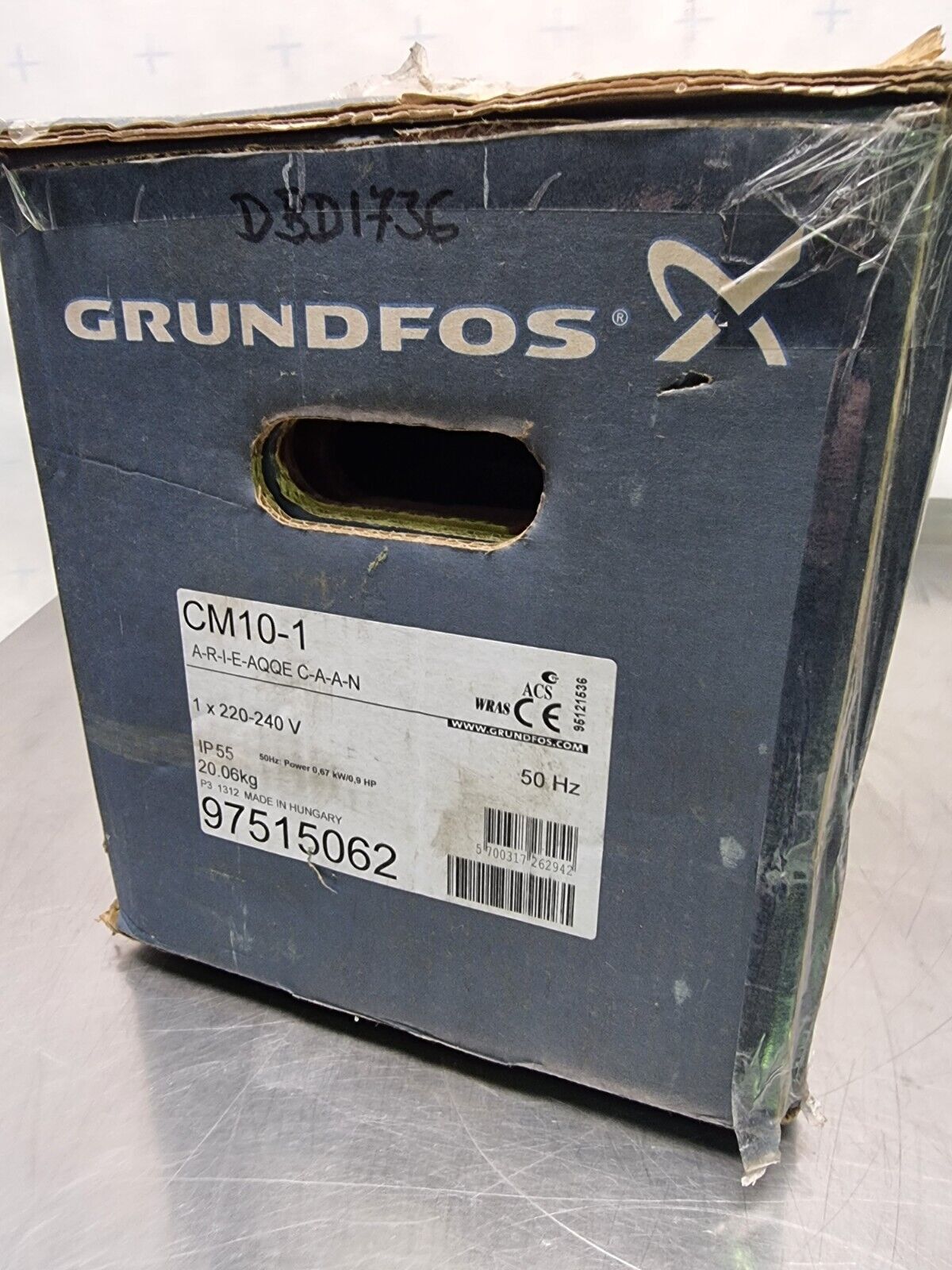Grundfos CM101 Water Pump CM101 ARIEAQQE CAAN 0.67Hz / 0