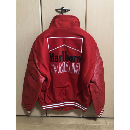 Marlboro YAMAHA Racing Blouson/Motorcycle Jacket size: L [EX Marlboro YAMAHA Racing Blouson/Motorcycle Jacket size: L [EX