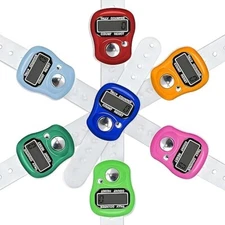 5x Number Clicker Tasbeeh Tasbih Mini Finger Ring Digital Hand Tally Counter