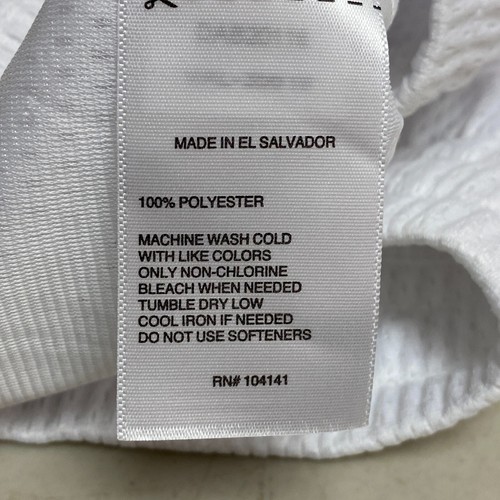 DSG Boys' 8" Training Mesh Pocketless Shorts Loose Fit Pure White DAB20116 New - Picture 5 of 6