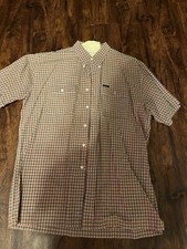 Men  s Dress Shirts Chaps Ralph Lauren Brand. Size L. R/w/b Colored