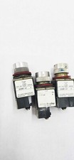 3 PACK - ALLEN-BRADLEY BLACK PUSH BUTTON SWITCHES 800MR-A2