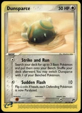 Dunsparce - ex Sandstorm Common 60/100 2003 LP Pokemon