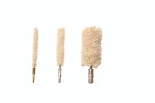 (3 PACK) KleenBore Cotton Bore Mops, choice .17 caliber to 10 gauge/.75 caliber