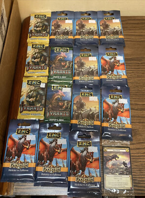 Epic Card Game Tyrants Pantheon Riksis Vs Tarken Helena Vs Zaltessa Lot Of 15