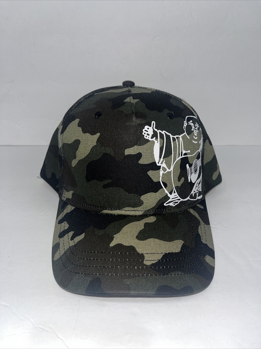 True Religion Men's Buddha Camo Snapback Hat Adjustable Front Cap