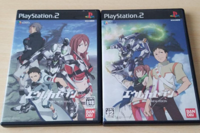 Eureka Seven TR1: NEW WAVE & NEW VISION 2Spiele Set Sony PS2 Japanisch Ver Getestet