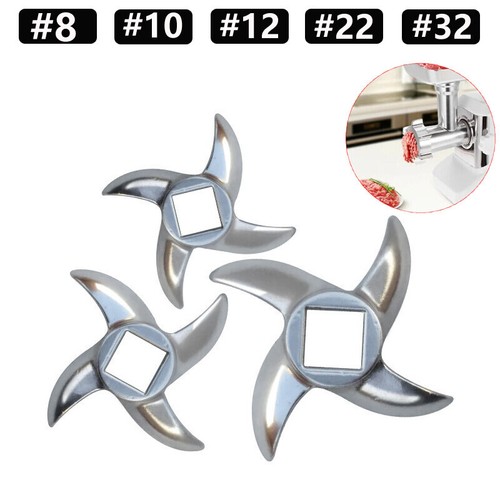 Fleischwolfklinge Nr. 12 - Edelstahl Ersatzmesser 46mm