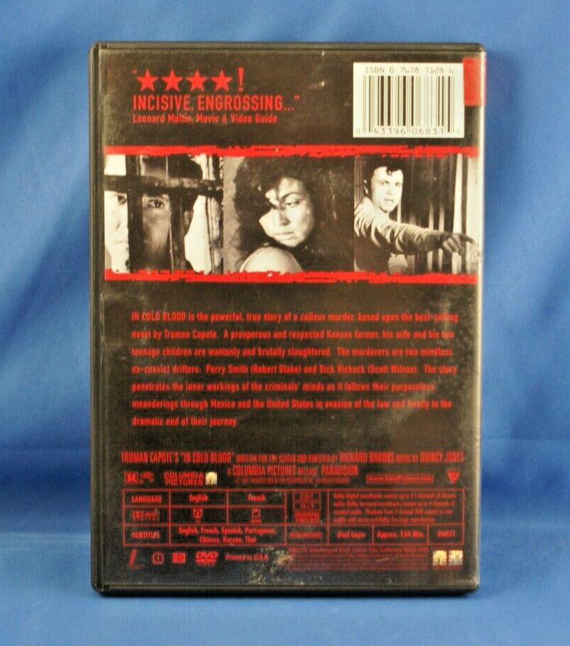 In Cold Blood Robert Blake 1967 DVD 43396068315 eBay