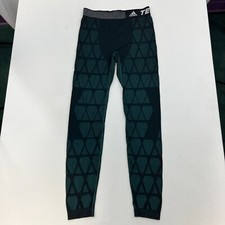 Adidas Womens Multicolor Techfit Elastic Waist Pull On Activewear Tights Size M