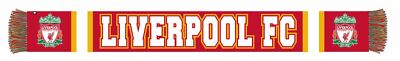 Offizieller FC Liverpool Schal - Jacquard Gestrickt, 132cm Acryl