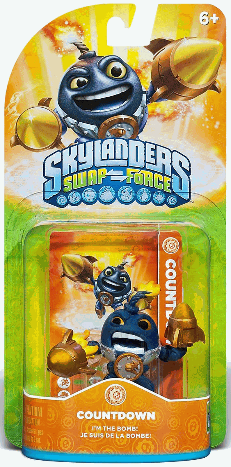 Skylanders COUNTDOWN Swap Force Toy Action Figure Game Piece 2013 NEW Sealed