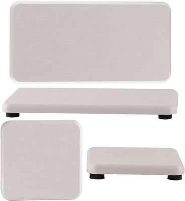 Set of 4 Diatomite Soap Dishes and Coasters, Water Absorbing Stone Tray