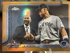 Aaron Judge 2025 Topps Chrome Update All-Star Image Variation Gold Refractor /50
