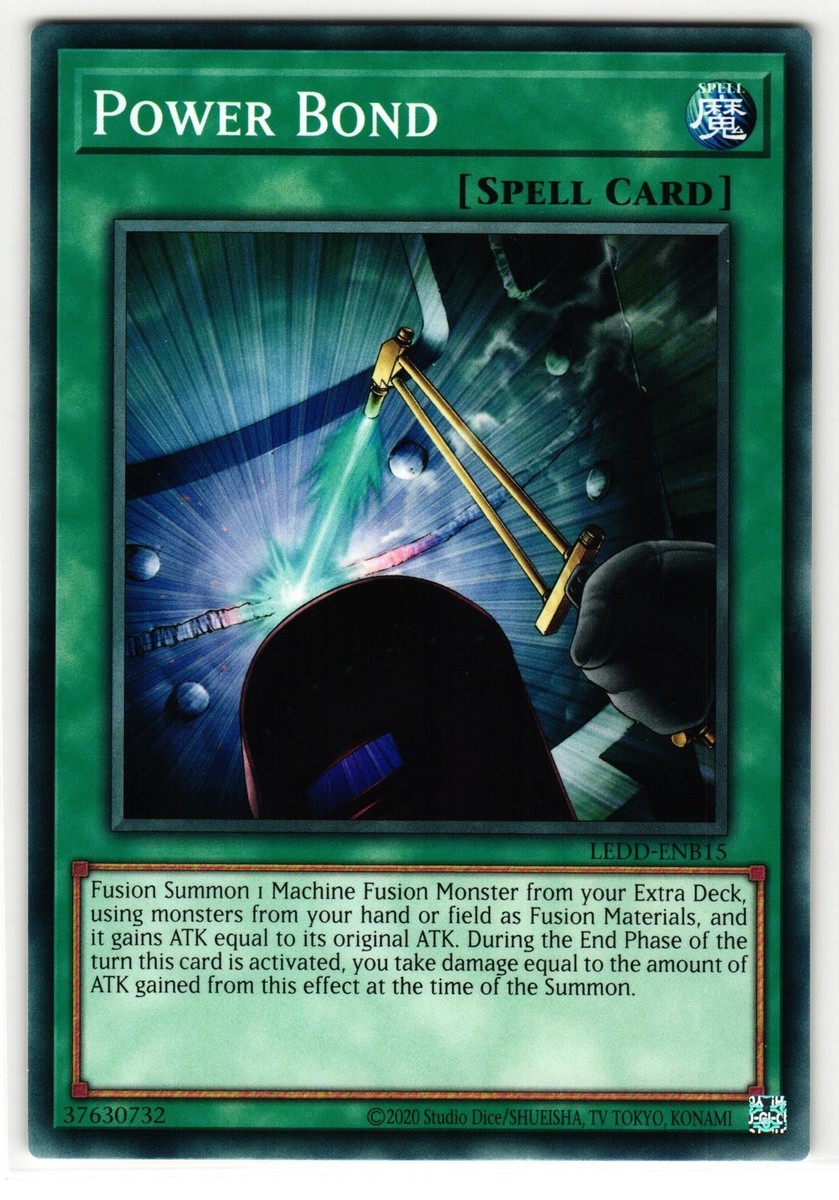 yugioh card power bond Amazon.com: Yu-Gi-Oh! - (CRV-EN037) - Cybernetic Revolution - Unlimited Edition This is of Ultra Rare rarity Power Bond Card Profile :
