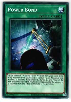 power bond yugioh card LED3-EN022 Yu-Gi-Oh! trading and collectible card game (TCG/CCG) Entering Bond the new Power