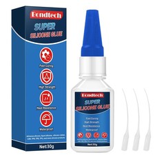 Silicone Glue 30 g, Clear Instant Glue for Rubber  Liquid Silicone, TPU, TPR, T