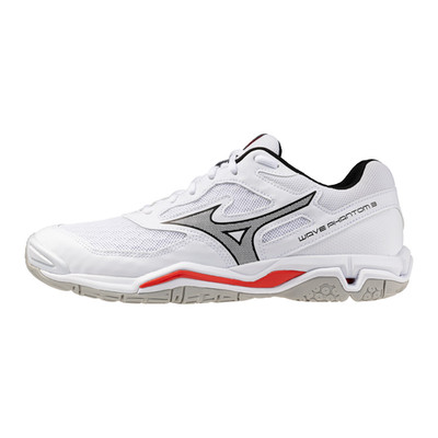 MIZUNO Wave Phantom 3    Indoorschuhe  Handball  Volleyball  weiss/schwarz/rot