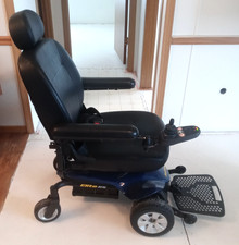 Jazzy Elite ES Power Chair Blue Electric Wheelchair Local Pick up - Saginaw, MI