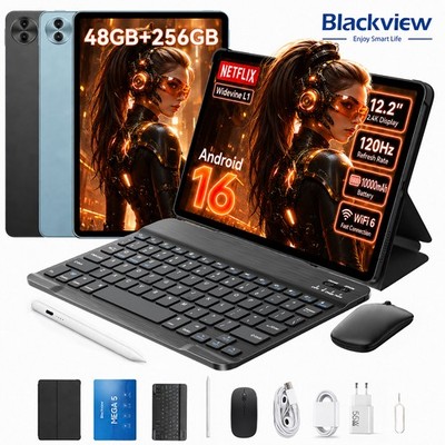 Blackview MEGA 5 Tablet 12,2'' 32GB/48GB+256GB 10000mAh Android 16 120Hz FHD 2,4K