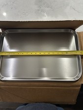 Vollrath 80190 Solid Stainless Steel Serving Instrument Tray. New