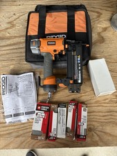Ridgid Brushless 18-Gauge Brad Nailer With Nails