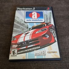 Auto Modellista PlayStation 2 PS2 Complete CiB Tested & Working 