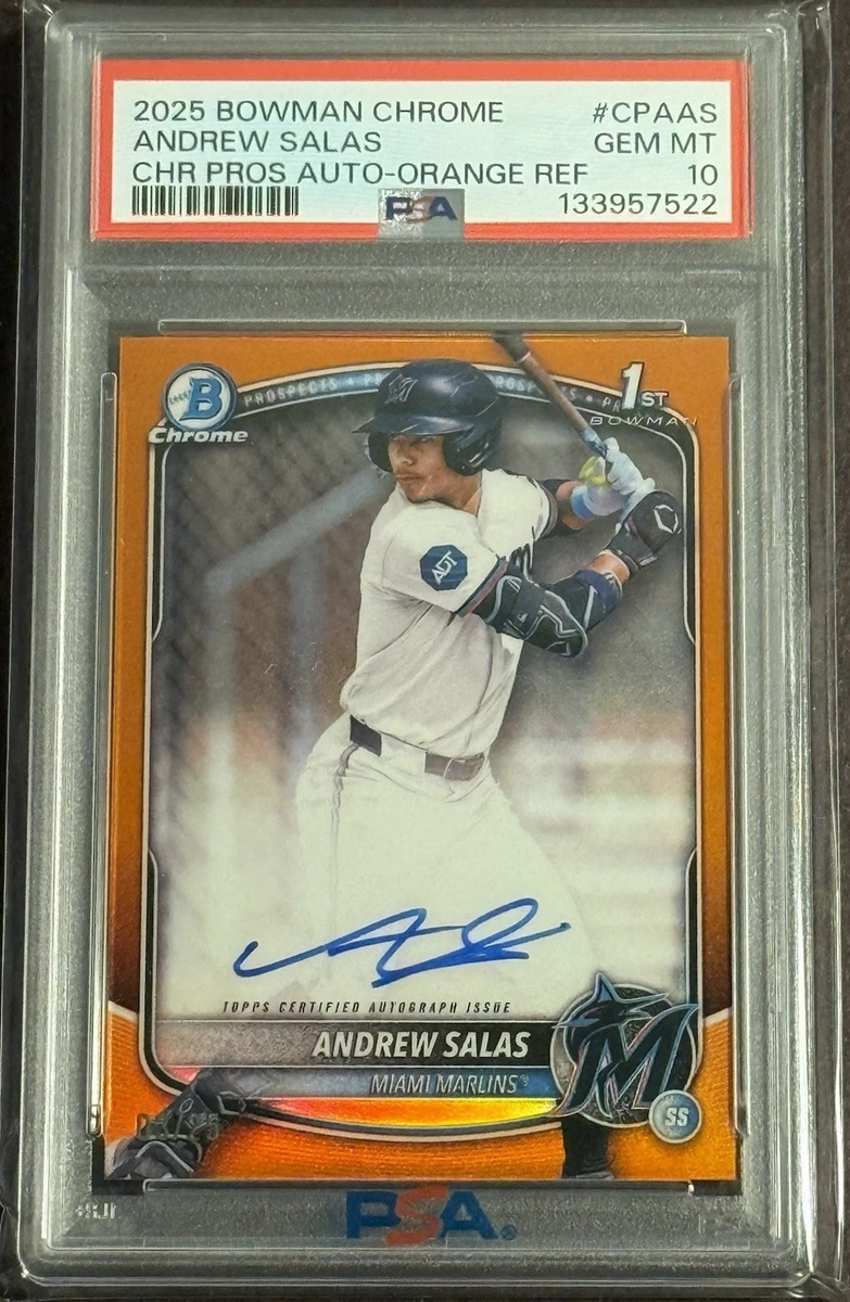 Bowman Chrome Orange Auto for sale | eBay