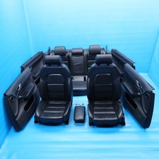 Audi A6 4F C6 Avant Interni In Pelle Memoria Elettrica Sedili Sportivi NERI MX