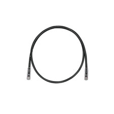 15 ft Panduit UTPSP15BLY 24 AWG Copper Cat 6 UTP Patch Cord Black
