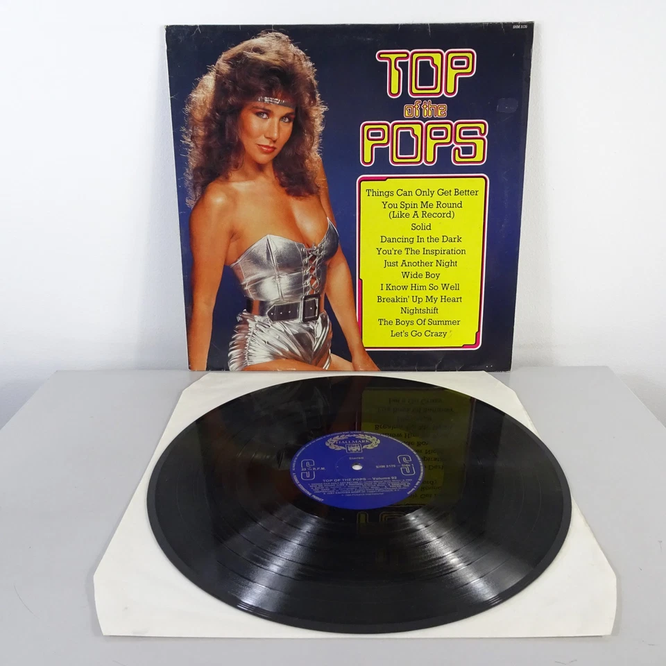 TOP OF THE POPS VOLUME 92 VINYL SHM 3170 Linda Lusardi Cheesecake VG/G+ Foto 3 de 4
