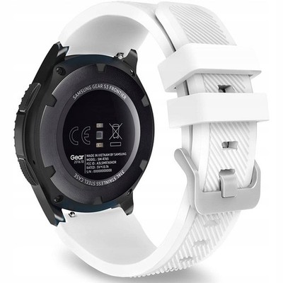 Armband für Xiaomi Watch S1 / S1 Active, 22mm, Silikon, Weiß