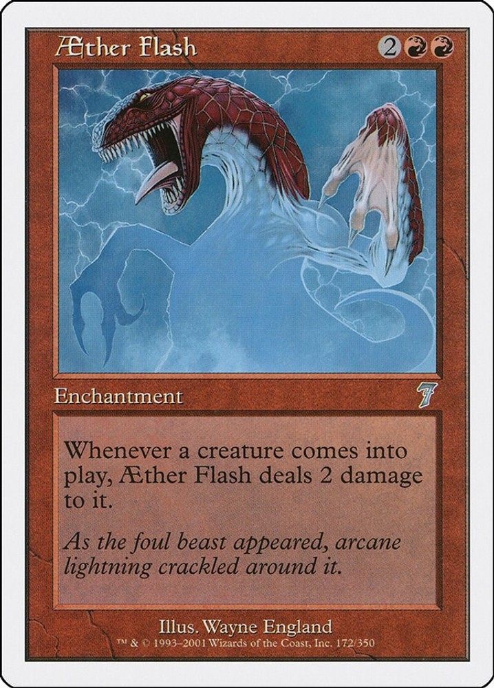 Aether Flash 7th Edition MTG 172 MP